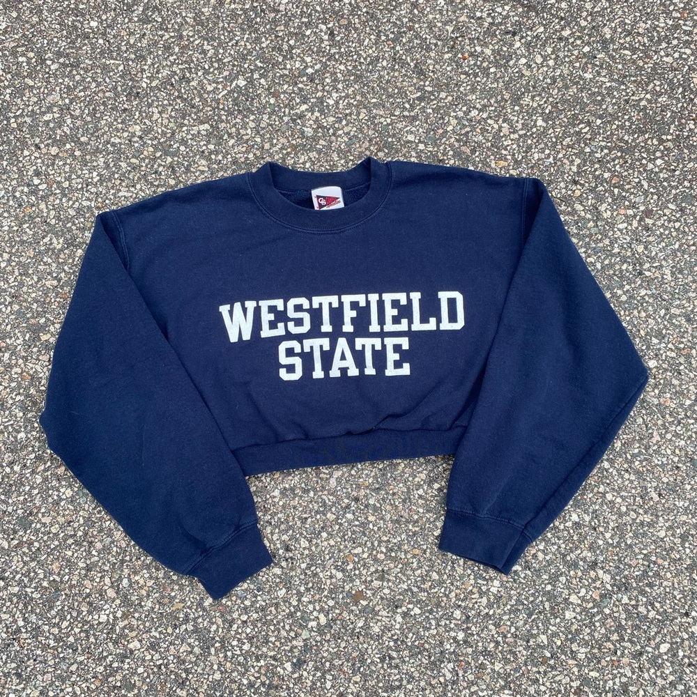 Westfield State Cropped Sweatshirt - Picture 2 of 2